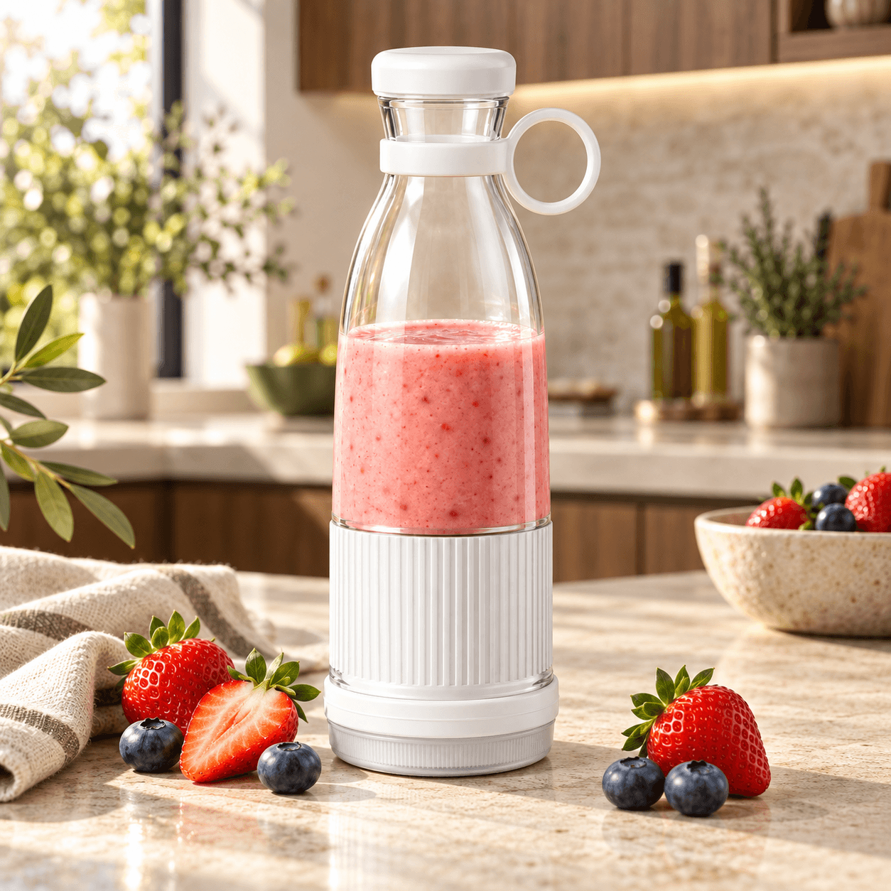 BLENDY™ – Przenośny Blender Do Koktajli i Smoothie