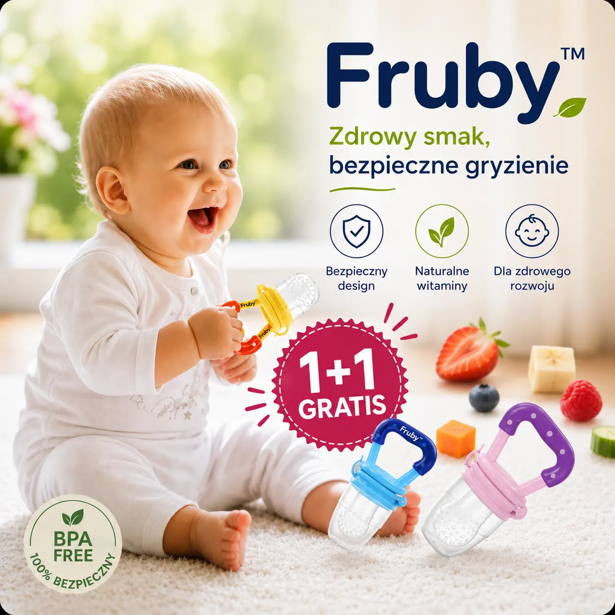 Fruby™- Bezpieczne Odkrywanie Smaków (52 opinie)